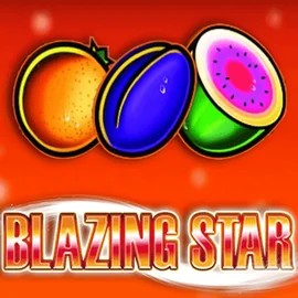 Blazing Star slot logo by Merkur Gaming at Librabet Casino