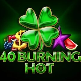 40 Burning Hot logo by Amusnet Interactive Librabet Casino