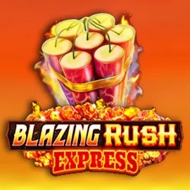 Blazing Rush Express logo by AreaVegas Librabet Casino