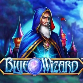 Blue Wizard slot logo by Quickspin at Librabet Casino