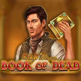 Book of Dead slot logo by Play’n GO at Librabet Casino
