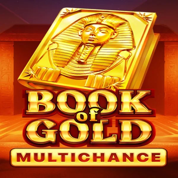 Book of Gold Multichance game by Playson – logo hosted on Librabet Casino