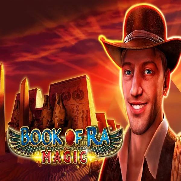 Book of Ra Magic logo by Greentube Librabet Casino