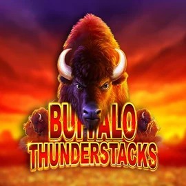 Buffalo Thunderstacks by Amatic Industries, showcased at librabetkazino.eu – game logo