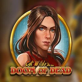 Official Slots logo: Cat Wilde and the Doom of Dead by Play’n GO at Librabet Casino