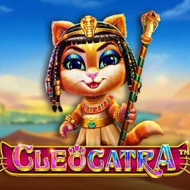 Cleocatra online game logo by Pragmatic Play on librabetkazino.eu