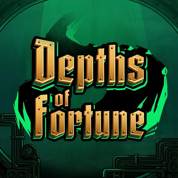 Depths of Fortune slot logo by AvatarUX Studios at Librabet Casino