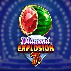 Diamond Explosion 7s online game logo by RubyPlay on librabetkazino.eu