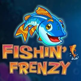 Fishin Frenzy logo – Slots by Blueprint Gaming at Librabet Casino