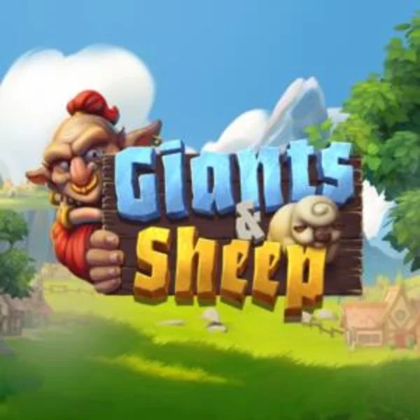 Slots logo of Giants and Sheep from Relax Gaming at Librabet Casino