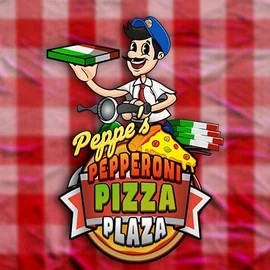 Peppe’s Pepperoni Pizza Plaza logo by Pragmatic Play Librabet Casino