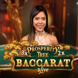 Prosperity Tree Baccarat casino game by Evolution – featured logo at Librabet Casino