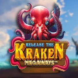 Release the Kraken Megaways slot logo by Pragmatic Play at Librabet Casino