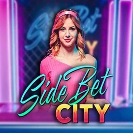Official Live Casino logo: Side Bet City by Evolution at Librabet Casino