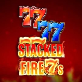 Stacked Fire 7s online game logo by Inspired Gaming on librabetkazino.eu