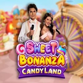 Sweet Bonanza Candy Land Live slot logo by Pragmatic Play at Librabet Casino
