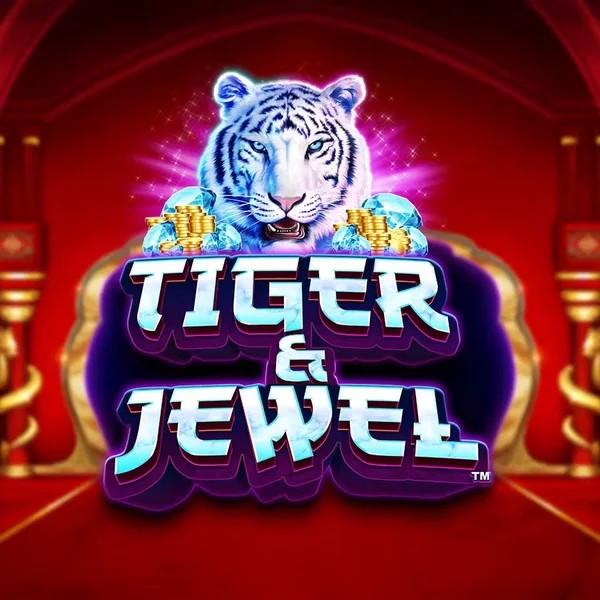Tiger and Jewel slot logo by Greentube at Librabet Casino